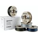 Spectrum Set of 5 PLA glitter