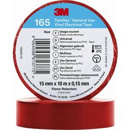 3M Insulating Tape - Red - 15 mm x 10 m